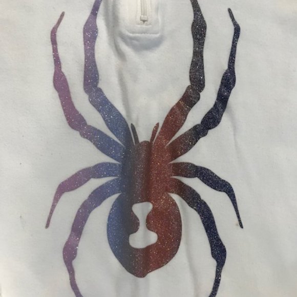 Spyder Thermal Pullover with Zipper Mock Turtleneck - Picture 8 of 8